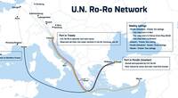U.N. Ro-Ro operates five major routes between Turkey and the EU Image courtesy DFDS