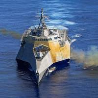 U.S. Navy Independence-class littoral combat ship USS Gabrielle Giffords (LCS-10) (Photo: General Dynamics Mission Systems)