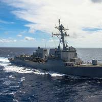 File photo: Arleigh Burke-class guided-missile destroyer USS Halsey (DDG 97) (Photo: David Flewellyn / U.S. Navy)