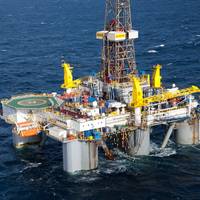 The semi-submersible drilling rig, WilPhoenix, on which TWMA's TCC RotoMill technology is operating.