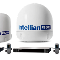 FB250R and FB500R FleetBroadband terminals have received final approval from Inmarsat for use with the Fleet Xpress (FX) service Photo Intellian Technologies