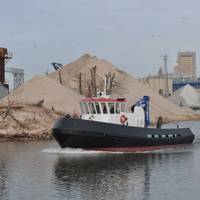 60-foot work boat for the Port of Milwaukee.