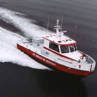 A Jensen-designed fireboat: Photo courtesy of Jensen