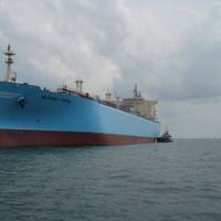 A Maersk VLCC: Photo courtesy of Maersk Tankers