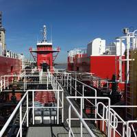 A modern Bouchard ATB underway. CREDIT: Bouchard