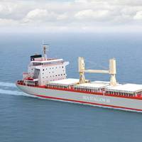 A new generation of 35,000 dwt bulkers will feature MacGregor variable frequency drive cranes and folding-type hatch covers from Cargotec