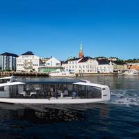 A rendering of the Hyke ferry, Arendal, Norway. Courtesy Hyke Ferry