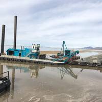 A U.S. built dredge in action on inland waters. (CREDIT: DSC Dredge)