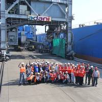 Adani Kandla Bulk Terminal completes 3.5 MT of cargo volume in first financial year. Photo Adani