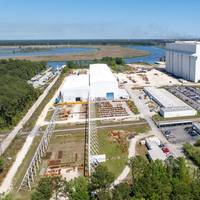 Aerial image of the Goose Creek facility (c) HII