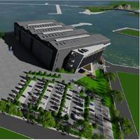 Aerial rendering of LT Shipbuildingâs Suao Port campus after completion. Image: Taiwan International Ports Corporation