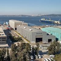 Aerial view of Sanmar Altinova Shipyard. Photo courtesy Sanmar