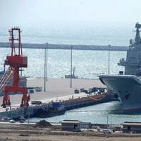 Aircraft Carrier 'Liaoning': Photo courtesy of China Govt.
