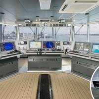 Alphaline design concept for new pilot vessel wheelhouse.