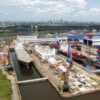 An aerial view of Philly Shipyard (CREDIT: Philly Shipyard)