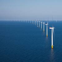 An offshore wind farm: Image courtesy of Siemens