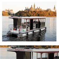 Aquabus, a new water-taxi service in Ottawa, Ontario