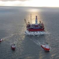 Arctic Drillship: Photo credit Gazprom