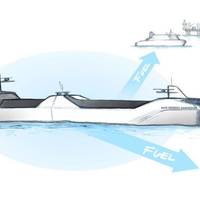 Artist’s impression of the world’s first zero-emission fuel tanker, the MS Green Ammonia, to be designed for Grieg Edge by Sembcorp Marine’s wholly-owned subsidiary LMG Marin AS. (Image: Grieg Edge / Sembcorp Marine)