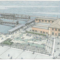 Artist’s rendering of the San Francisco Ferry Expansion Project scheduled for completion in 2019. Rendering courtesy of ROMA Design Group, architects for WETA.