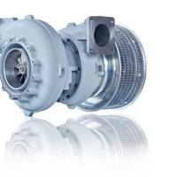 Dedicated turbocharger designed and optimized for marine auxiliary engines