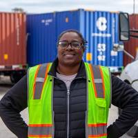 Audrey Burcy, manager of trucking for Crowley Land Transportation (c) Crowley