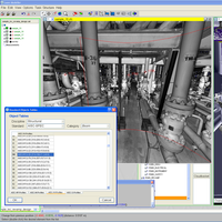 AVEVA Laser Modeler allows for simple selection of catalog components while modeling.