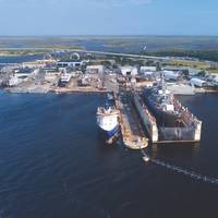 BAE Systems ship repair yard in Jacksonville, Fla. (Photo: BAE Systems)