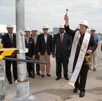 Blessing of Cranes (Photo: Port of Gulfport)