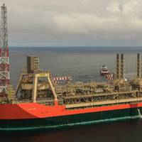 BP’s newest North Sea asset, the Glen Lyon FPSO. (Image courtesy LR/BP)