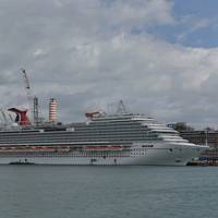 Carnival Vista is the largest ship ever built for the Carnival Cruise Line’s fleet Photo Fincantieri