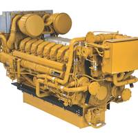Cat C175 engine: Image Caterpillar Marine