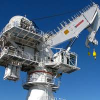 MacGregor 150-tonne active heave compensated subsea crane