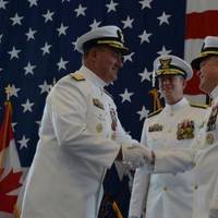 Change of Command Ceremony: Photo courtesy of USCG