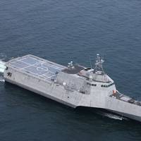 Charleston (LCS 18) will be the third Independence-variant LCS Austal delivers to the U.S. Navy in 2018, (Photo: Austal)
