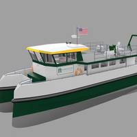 Chartwell Marine selected to design and specify build for new low emission university research vessel, in collaboration with BAE Systems and Derecktor Shipyards. Image: Chartwell