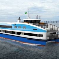 CoCo Yachts Ferry: Rendering courtesy of Veth Propulsion