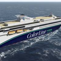 Color Line hybrid vessel for construction at Ulstein Verft Courtesy Ulstein Verft