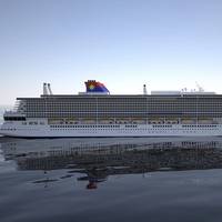 Concept design of the new Global Class mega cruise ship to be built by MV Werften for Star Cruises (Image: Elomatic)