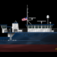 Construction of FIO’s new research vessel is expected to be completed in summer 2017 (Image: Boksa Marine Design)