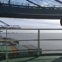 Container ship deck: Image courtesy of Danaos