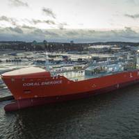 Coral EnergICE is the first liquefied natural gas (LNG) carrier to hold 1A Super ice class (Photo: Skangas)