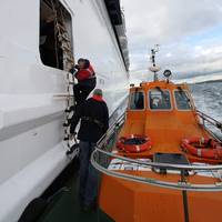 Cork Pilot disembarking  (Photo: Bureau Veritas)