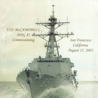 Cover of the commissioning program for USS McCampbell (DDG 85)