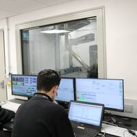 Cox Powertrain engineers analysing test data at company HQ in Shoreham-by-Sea, UK (Photo: Cox Poowertrain)
