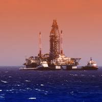 Credit: A drilling rig in the Gulf of Mexico - Credit:flyingrussian/AdobeStock