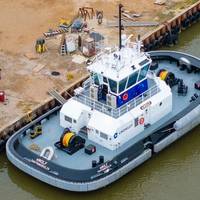 Crowley's eWolf is the first all-electric ship assist harbor tugboat in the U.S. (Photo: Crowley)
