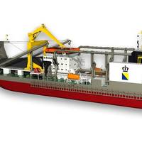 Cutter Suction Dredger: Image courtesy of IHC Merwede