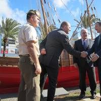 Delivery ceremony and reopening of the Caravel La Niña III,