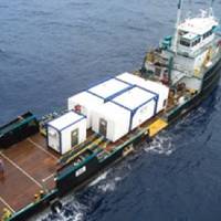 Delivery of Accommodation Unit: Photo credit Gulfland Structures